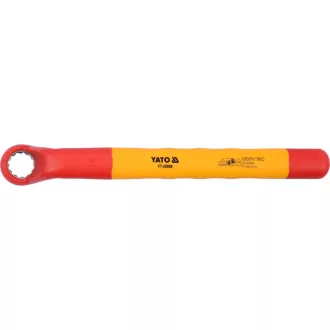   YATO Gebogener Sternschlüssel 14 mm / 205 mm CrV isoliert bis 1000 V