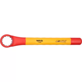   YATO Gebogener Sternschlüssel 32 mm / 310 mm CrV isoliert bis 1000 V