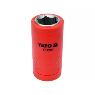 YATO Isolierter Steckschlüssel 3/8" 12 mm 1000 V CrV