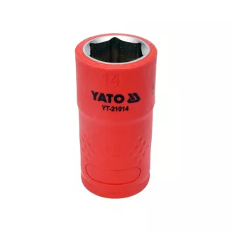 YATO Isolierter Steckschlüssel 3/8" 14 mm 1000 V CrV