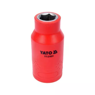 YATO Isolierter Steckschlüssel 1/2" 11 mm 1000 V CrV