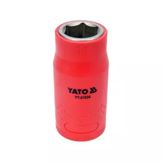 YATO Isolierter Steckschlüssel 1/2" 14 mm 1000 V CrV