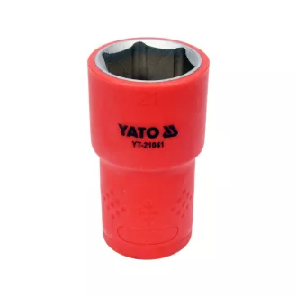 YATO Isolierter Steckschlüssel 1/2" 21 mm 1000 V CrV