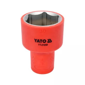 YATO Isolierter Steckschlüssel 1/2" 30 mm 1000 V CrV