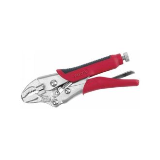   YATO gebogene selbstsperrende Zange 240 mm mit gummierter Griff