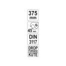 YATO Verstellbarer Gabelschlüssel 0-49 / 375 mm