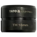 YATO Crimpeinsatz für YT-21735 Crimpzange TH-Typ 18 mm