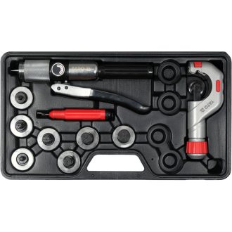   YATO Hydraulisches Bördelgerät-Set 10-teilig 3/8"-1 1/8"
