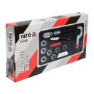 YATO Hydraulisches Bördelgerät-Set 10-teilig 3/8"-1 1/8"