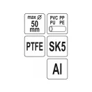 YATO Rohrschneiderschere 50 mm PVC