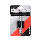 YATO Rohrkalibrator für 25, 26 mm Pex-Al-Pex-Rohre mit Entgrater