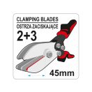 YATO Rohrreduzierzange 260 mm 2+3 Klingen (45 mm)