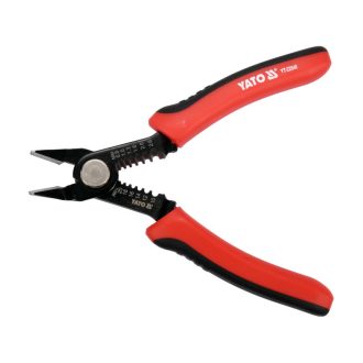 YATO Kabelschneider und Crimpzange 140 mm 0,8-26 mm2