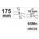 YATO Kabelschneider und Abisolierzange 175 mm/10 mm/0,5-6 mm2 automatisch