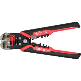 YATO Crimp- und Abisolierzange 225 mm/0,2-6,0 mm2