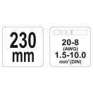 YATO Crimpzange 230 mm/1,5-10 mm2