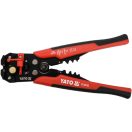 YATO Crimpzange 205 mm/0,2-6,0 mm2 und 190-teiliges Kabelschuhset