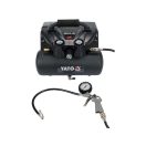 YATO Akku-Kompressor 8 bar 2 x 18 V (ohne Akku + Ladegerät)