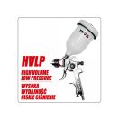 YATO Oberbehälter Farbspritzpistole 600 ml 1,5 mm HVLP