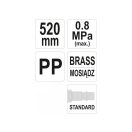 YATO Blaspistole mit langem Griff 520 mm