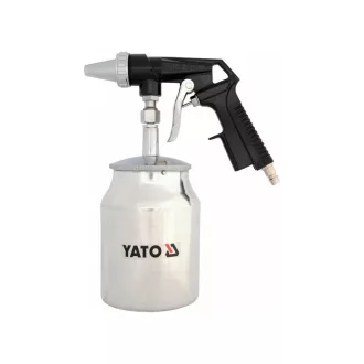YATO Sandstrahlpistole mit Untertank 1 l