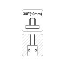 YATO Pneumatischer Schnellkuppler 3/8" Gewinde