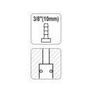YATO Pneumatischer Schnellkuppler mit 3/8" Schlauchende