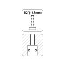YATO Schnellkupplung mit 1/2" Schlauchende