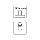 YATO Pneumatikschlauchende 1/4" Gewinde