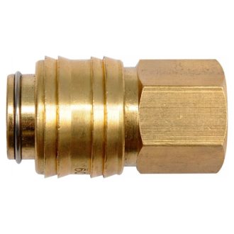   YATO Pneumatischer Schnellkuppler 1/4" x 3/8" Messing