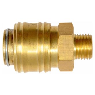 YATO Pneumatischer Schnellanschluss 1/4" Messing