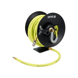 YATO Pneumatischer Schlauchaufroller 15 m