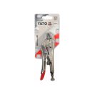 YATO Gebogene Selbstsperrende Zange 125 mm CrMo