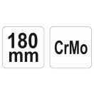 YATO Selbstsichernde Zange 180 mm CrMo