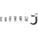 YATO Wasserhahnschlüsselsatz 8-teilig