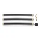 YATO Rohrreinigungsset 12-teilig 9,2 m/20 mm (flexibler Stab 10x93,2 cm)