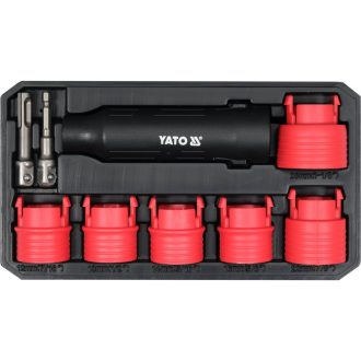 YATO Radschrauben-Reinigungsset 9-teilig