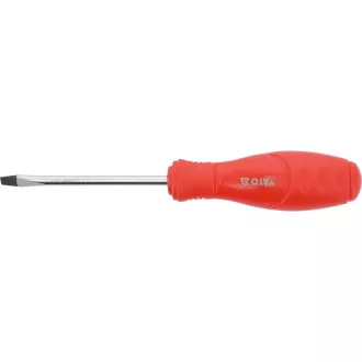 YATO Schraubendreher flach 6x100 mm magnetisch CrV