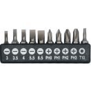 YATO Schraubendreher flexibel 1/4" 31 Teile