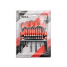 YATO Schraubendreher-Set 18-teilig CrMo