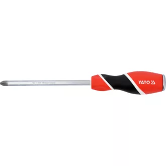 YATO Schraubendreher PH3 x 150 mm magnetisch, schlagfest CrV