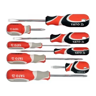 YATO Schraubendreher-Set 8-teilig
