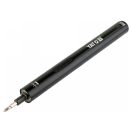 YATO Akku-Präzisionsschraubendreher und Bit-Set 39-teilig 3,6 V Li-Ion (0,45 Ah Akku + Ladekabel).