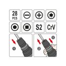 YATO Bitset 28-teilig