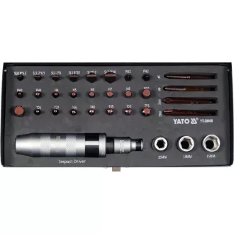 YATO Hand-Schlagschrauber-Set 32-teilig