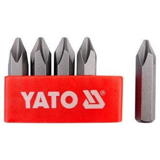 YATO Bitset 5-teilig PH2 36 mm (für YT-2800, YT-2801) CrV