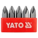 YATO Bitset 5-teilig PH2 36 mm (für YT-2800, YT-2801) CrV