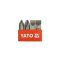 YATO Bit-Spitzen-Set 4-teilig PH2-PH3 36 mm (für YT-2800,YT-2801) CrV
