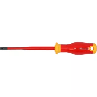   YATO Schraubendreher Schlitz 5,5 x 125 mm, dünn, bis 1000 V isoliert