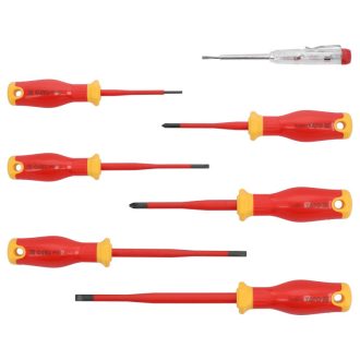   YATO Schraubendrehersatz 7-teilig, dünn, bis 1000 V isoliert